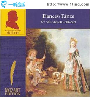 Volume 3(CD22) Danzas KV 585, 586, 603, 606, 609