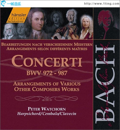 Concerti BWV 972-987 - disc 2