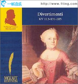 Volume 3(CD4) Divertimenti KV 113-131-205