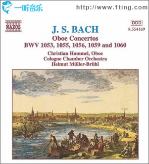 Restored Oboe Concerti BWV 1053R, 1055R,1056R,1059R,1060R