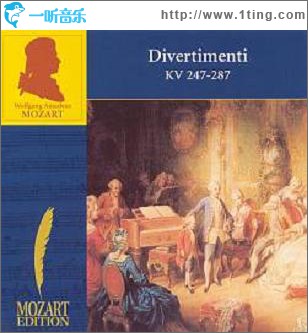 Volume 3(CD6) Divertimenti KV 247, 287
