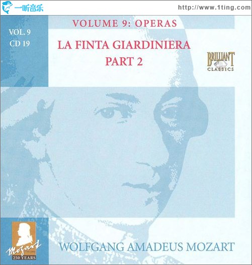 Volume 9(CD18) La Finta Giardiniera Part 1