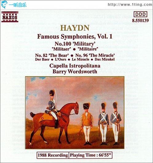 Symphonies nos. 82, 96 and 100