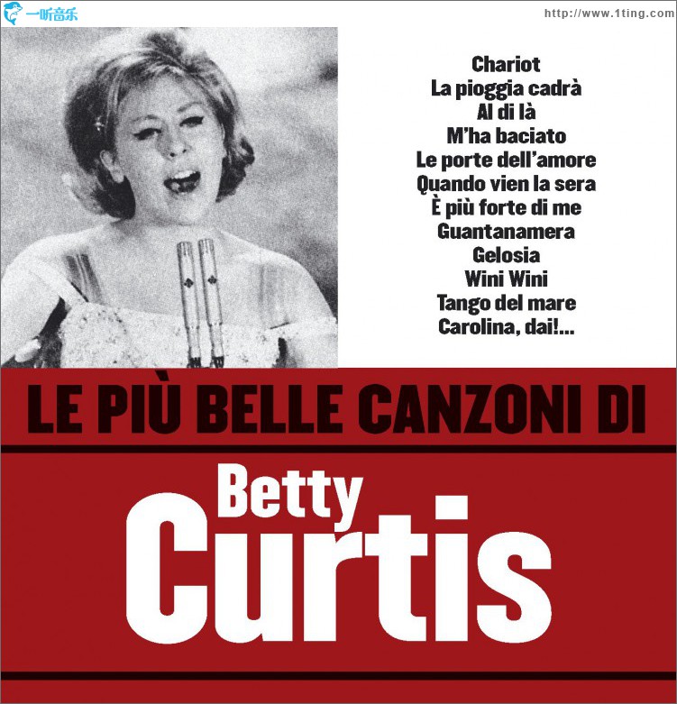 Le più belle canzoni di Betty Curtis