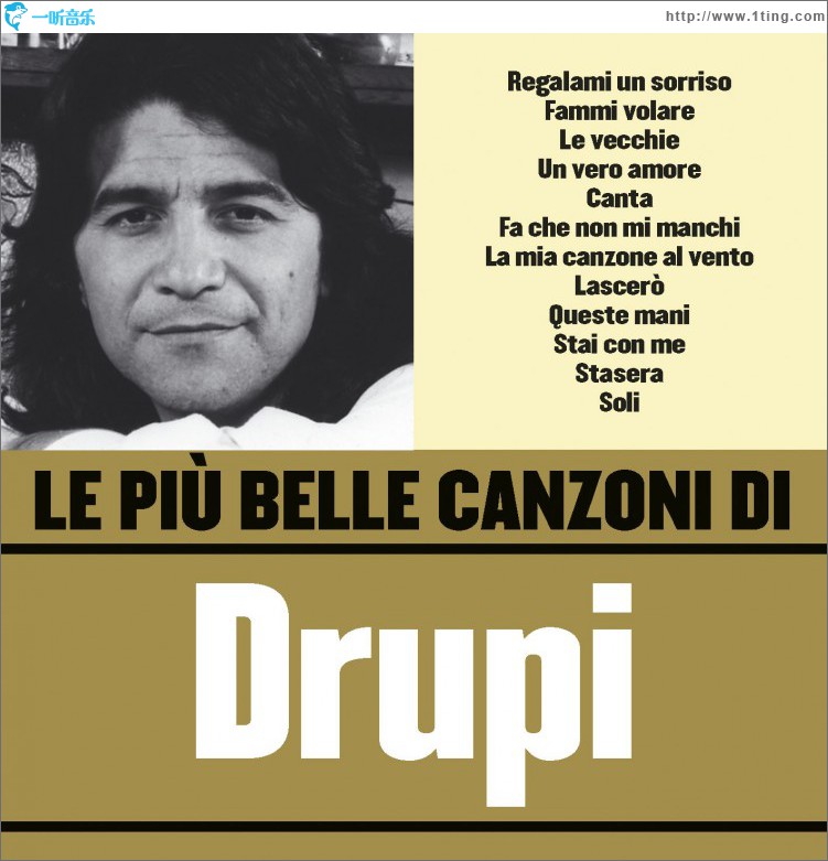 Le più belle canzoni di Drupi
