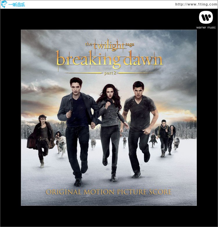 The Twilight Saga: Breaking Dawn - Part 2 The Score Music by Carter Burwell