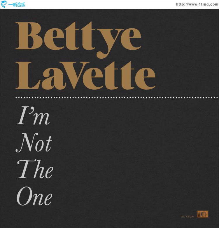 I'm Not The One