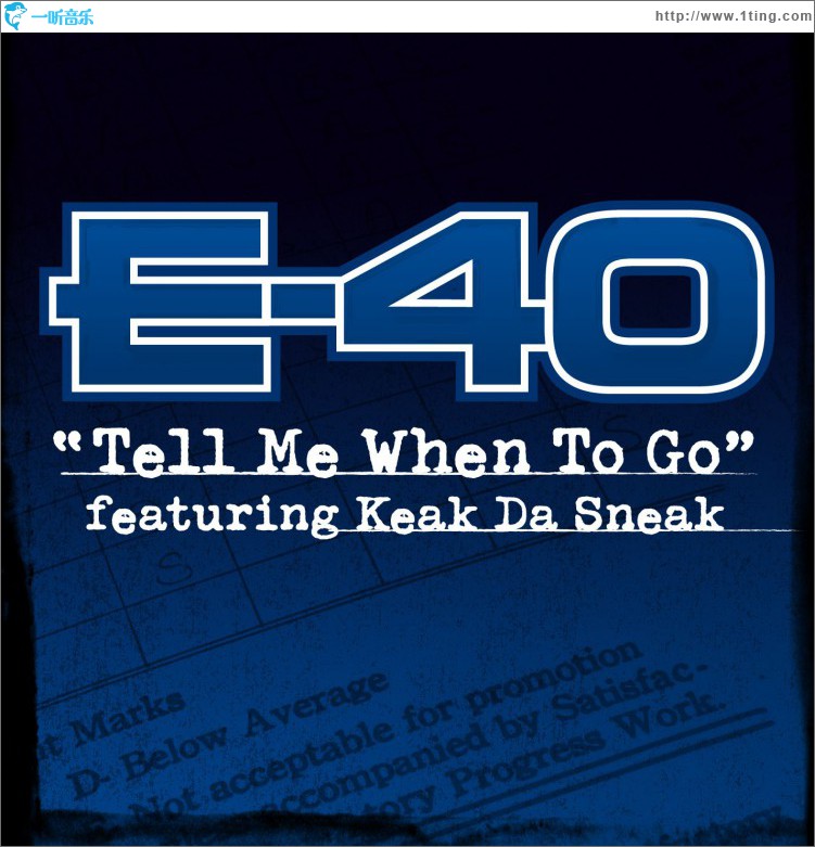 Tell Me When To Go (DMD Single)