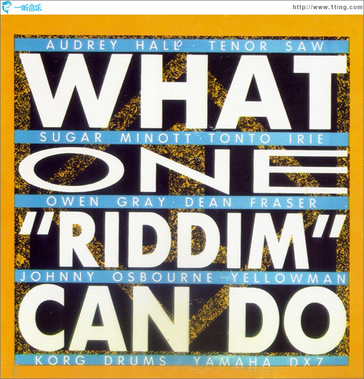 What One 'riddim' Can Do