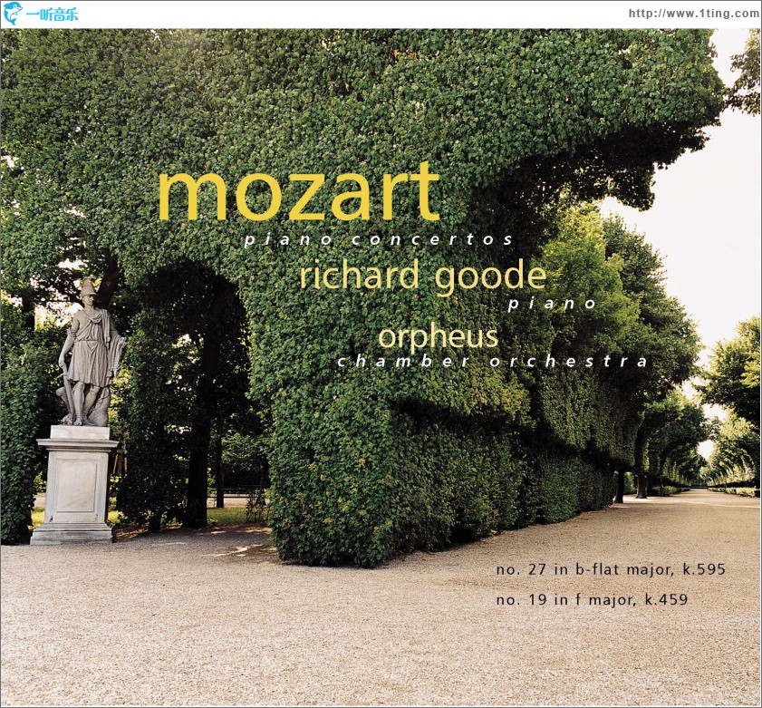 Mozart Piano Concertos: No. 27 in b-flat Major, K. 595; No. 19 in F Major, K. 45