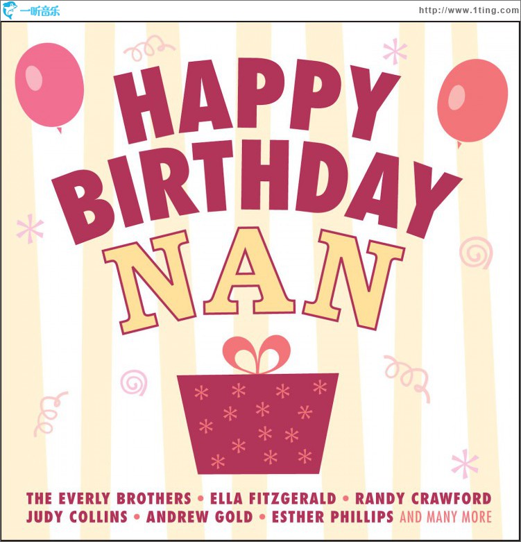 Happy Birthday Nan (Digital Version)