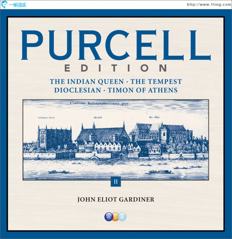 Purcell Edition Volume 2 : The Indian Queen, The Tempest, Dioclesian & Timon of