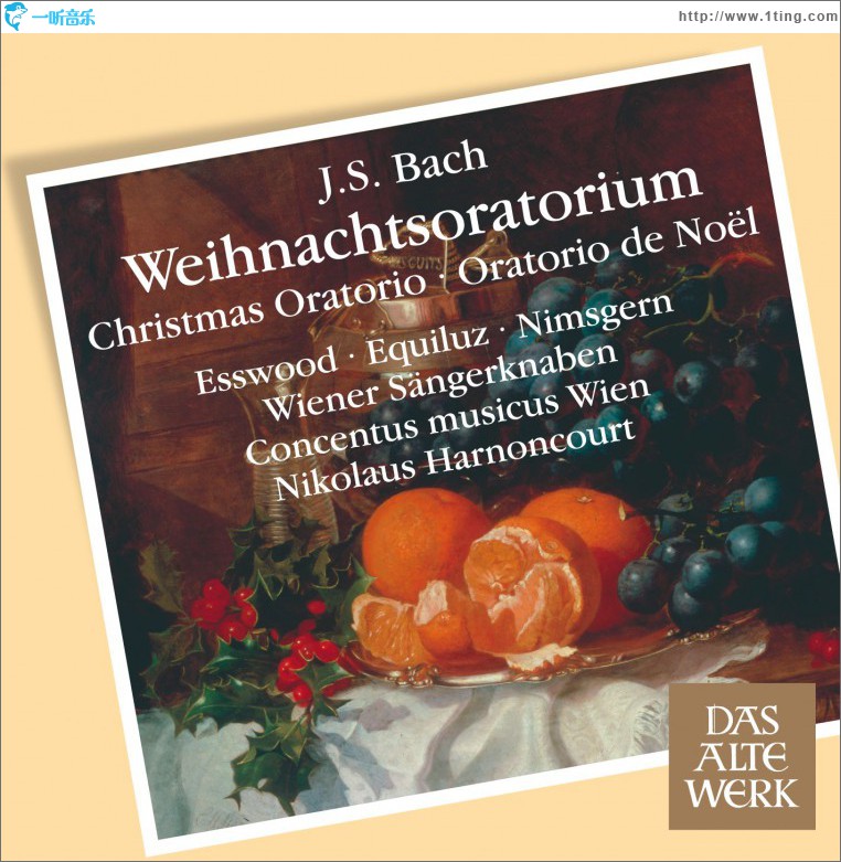 Bach, JS : Weihnachtsoratorium [Christmas Oratorio] (DAW 50)