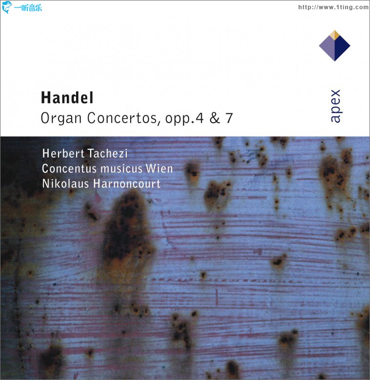 Handel : Organ Concertos Op.4 & Op.7 - Apex