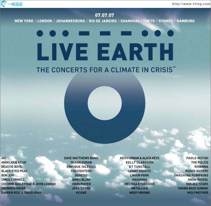 Live Earth - The Concerts for a Climate in Crisis