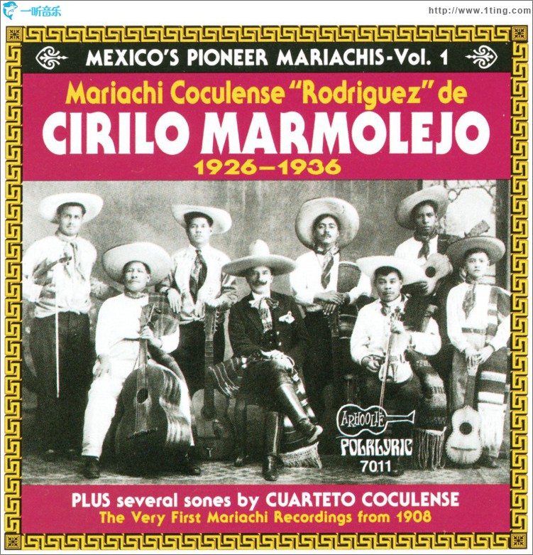 Mexico's Pioneer Mariachis - Vol.1 (1926 - 1936)
