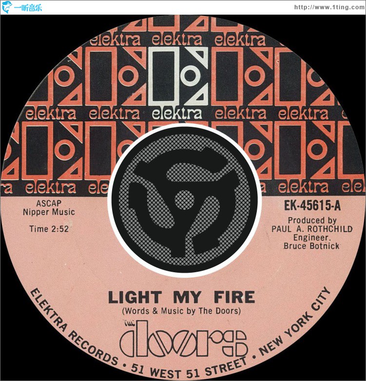 Light My Fire / Crystal Ship [Digital 45]