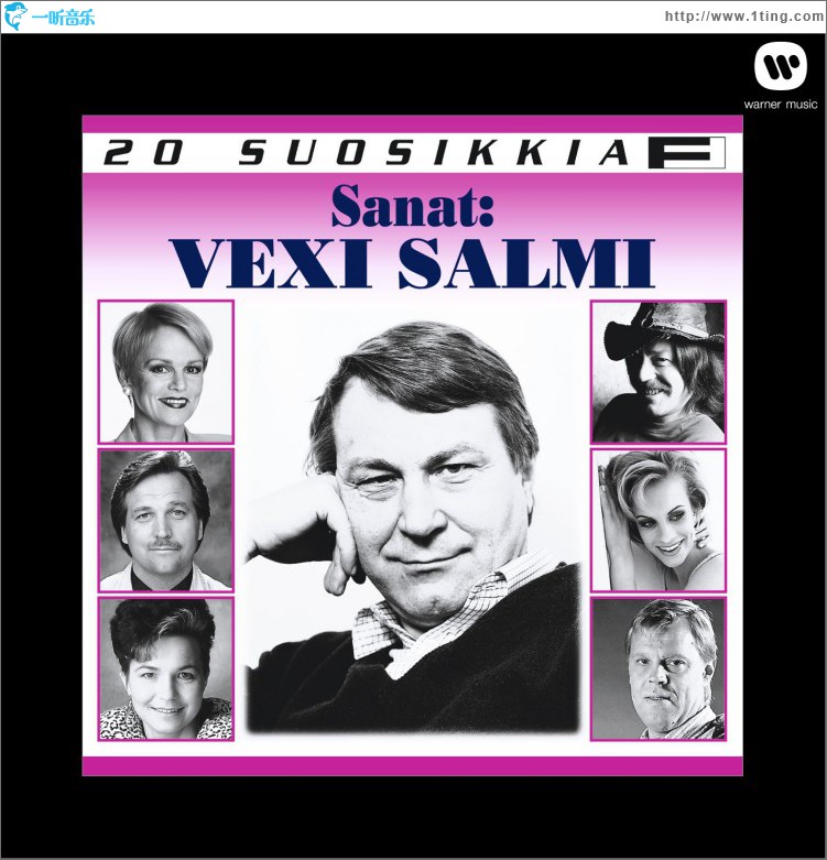 20 Suosikkia / Sanat: Vexi Salmi