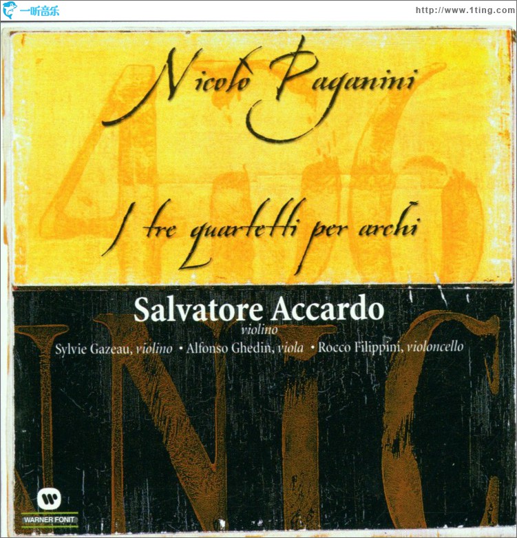 I Tre Quartetti Per Archi