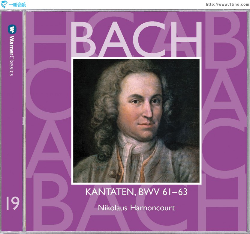 Bach, JS : Sacred Cantatas BWV Nos 61 - 63