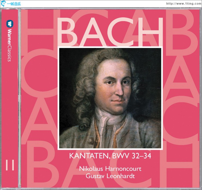 Bach, JS : Sacred Cantatas BWV Nos 32 - 34