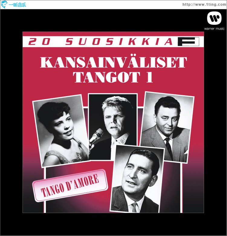 20 Suosikkia / Kansainväliset tangot 1 / Tango D'Amore