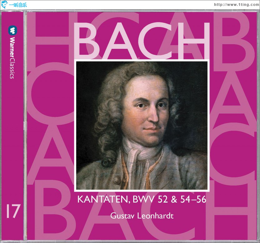 Bach, JS : Sacred Cantatas BWV Nos 52 & 54 - 56