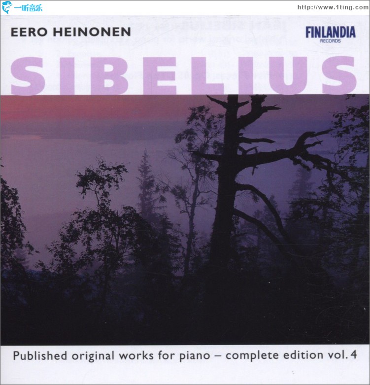 Sibelius : Published Original Works for Piano - Complete Edition Vol. 4