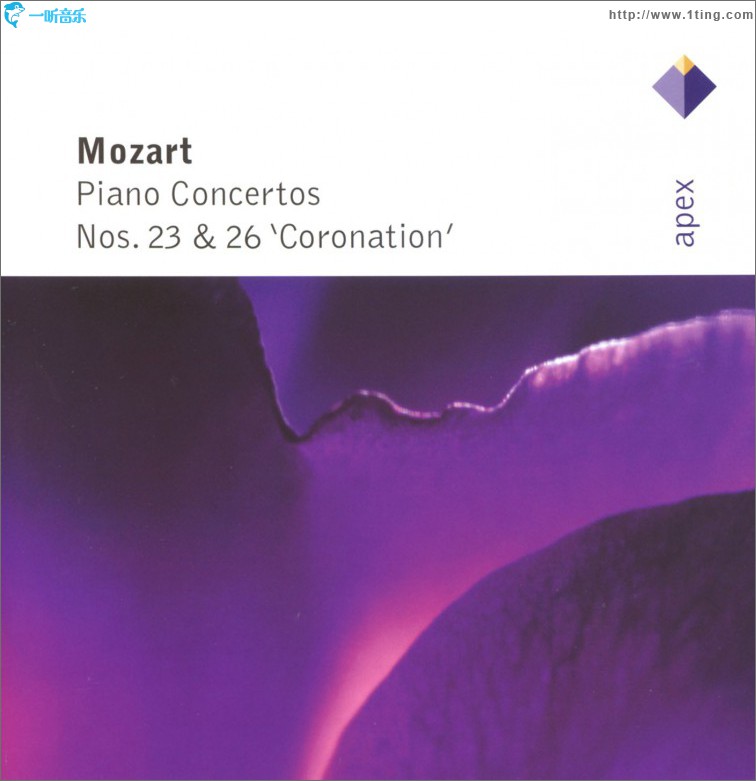 Mozart : Piano Concertos Nos 23 & 26, 'Coronation' - Apex