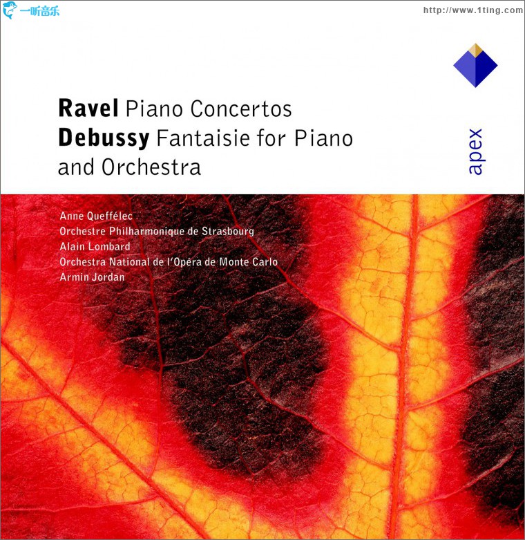 Ravel : Piano Concertos & Debussy : Fantaisie - Apex