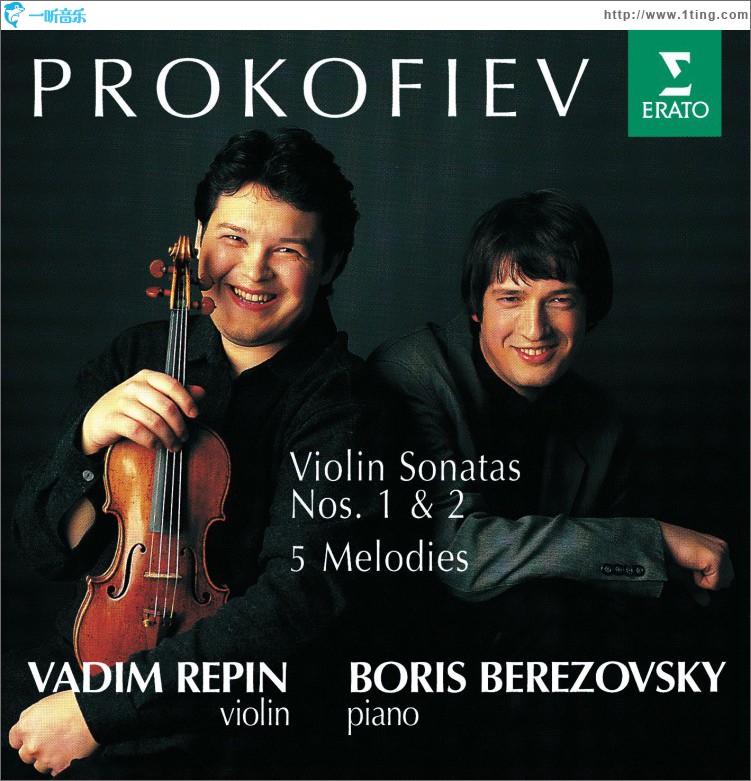 Prokofiev : Violin Sonatas 1, 2 & 5 Melodies