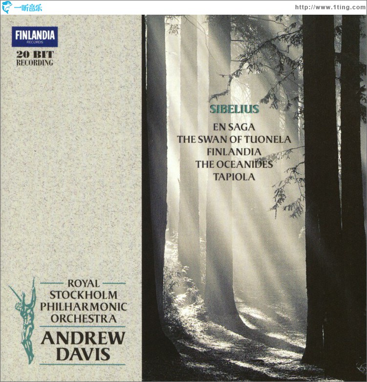 Sibelius: Tapiola, Oceanides, En Saga, Swan of Tuonela