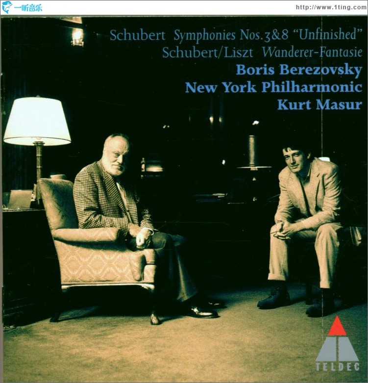 Schubert : Symphonies Nos 3, 8 & Wanderer Fantasy