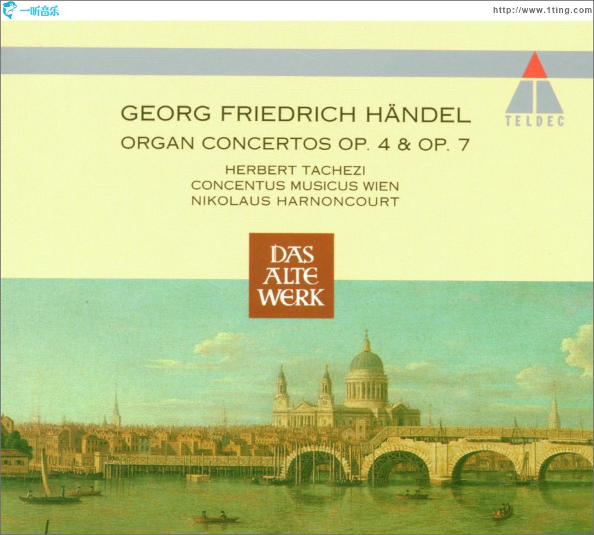 Handel : Organ Concertos Op.4 & Op.7