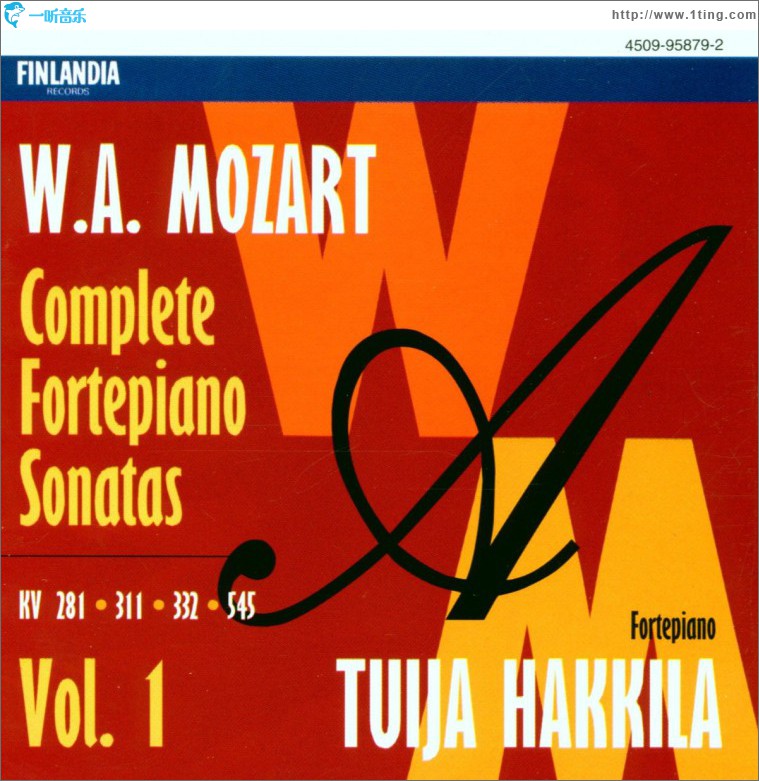 W.A. Mozart : Complete Fortepiano Sonatas Vol. 1