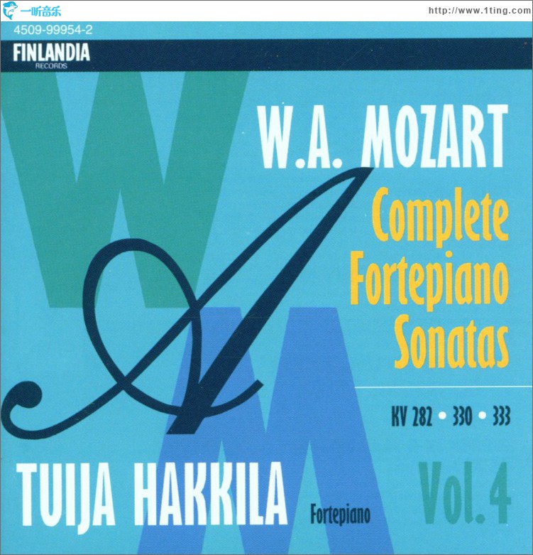W.A. Mozart : Complete Fortepiano Sonatas Vol. 4