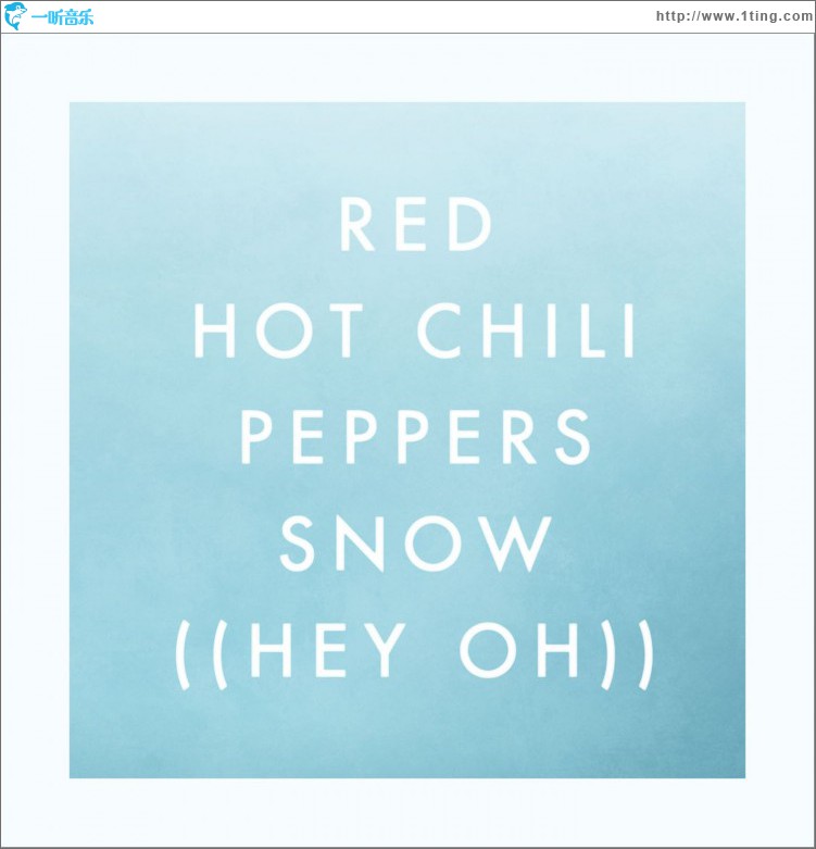 Snow [Hey Oh] (Int'l Maxi Single)