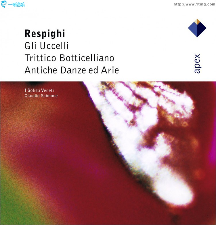Respighi : Ancient Airs & Dances Suites Nos 1, 3 & Orchestral Works - Apex