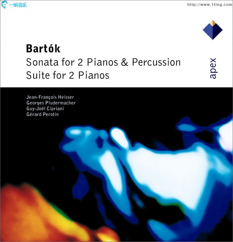 Bartók : Sonata for 2 Pianos & Percussion & Suite for 2 Pianos - Apex