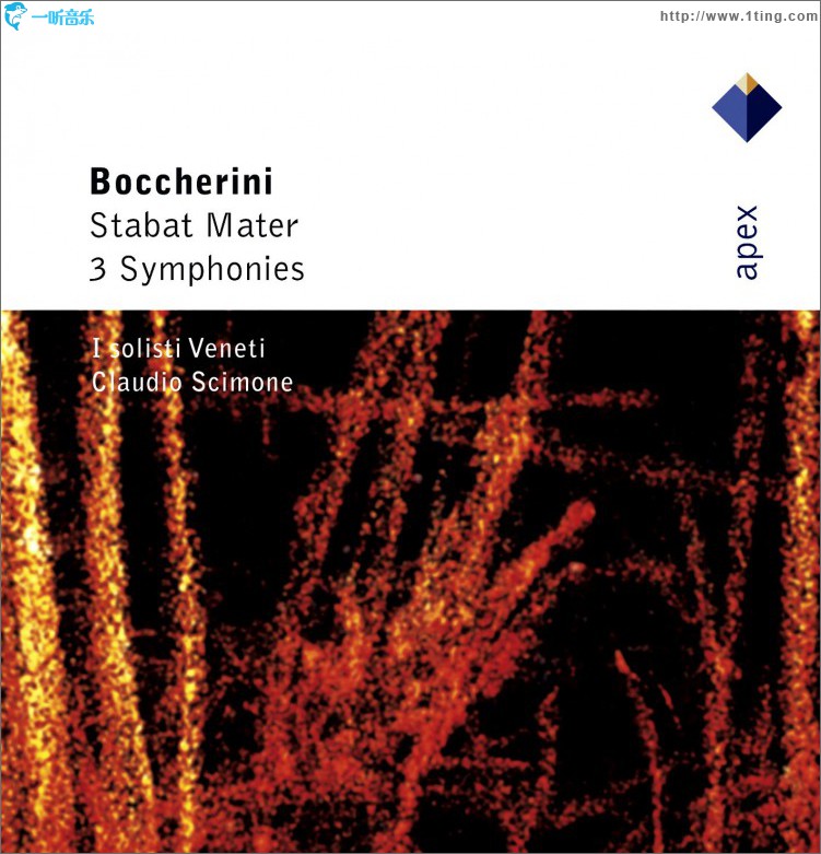 Boccherini : Stabat Mater & 3 Symphonies - Apex