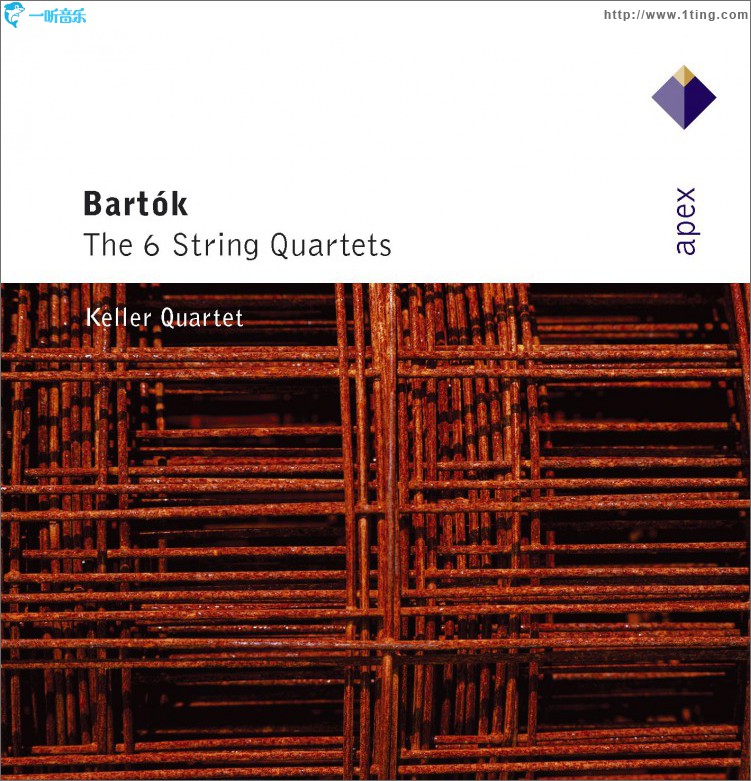 Bartók : String Quartets Nos 1 - 6 [Complete] - Apex