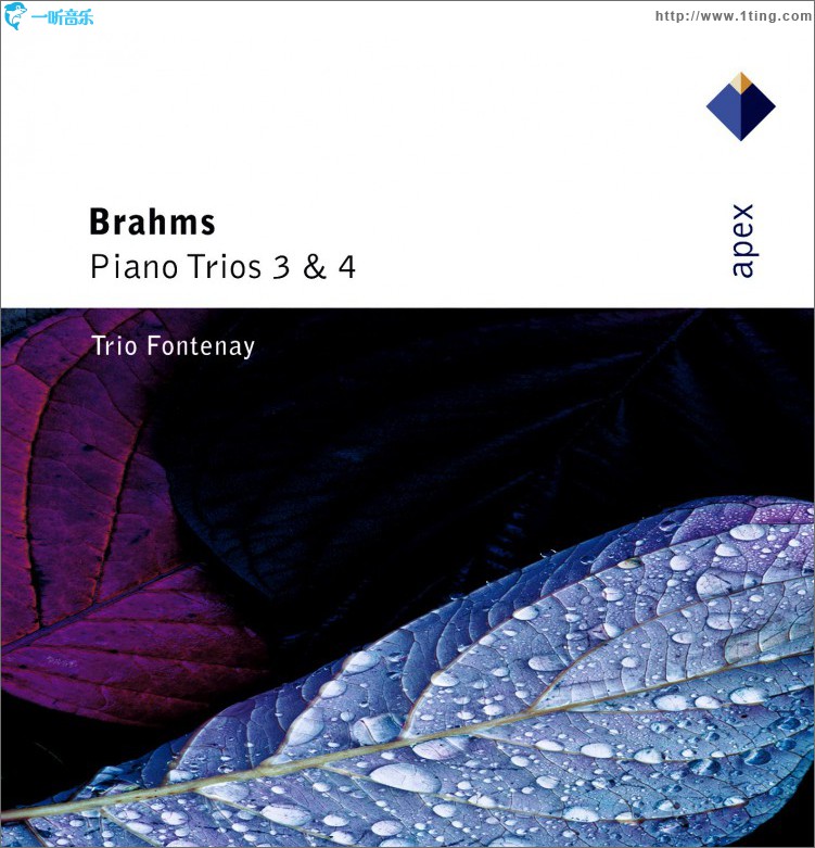 Brahms : Piano Trios Nos 3 & 4 - Apex