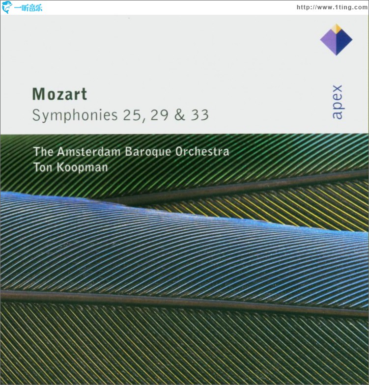 Mozart : Symphonies Nos 25, 29 & 33 - Apex
