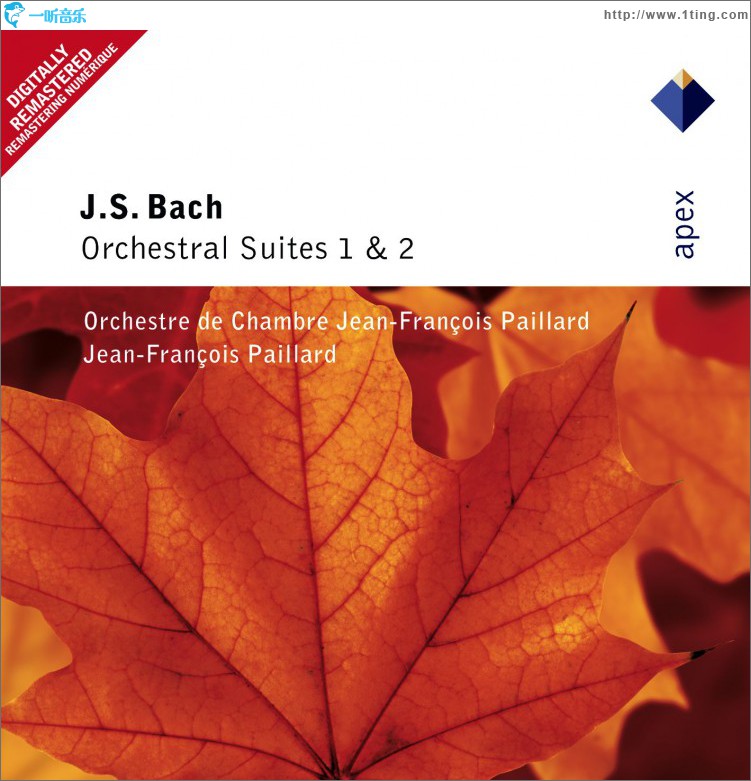 Bach, JS : Orchestral Suites Nos 1 & 2 - Apex