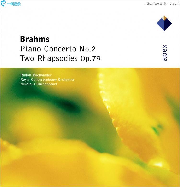 Brahms : Piano Concerto No.2 & 2 Rhapsodies - Apex