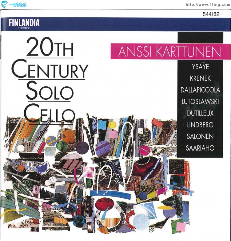20th Century Solo Cello