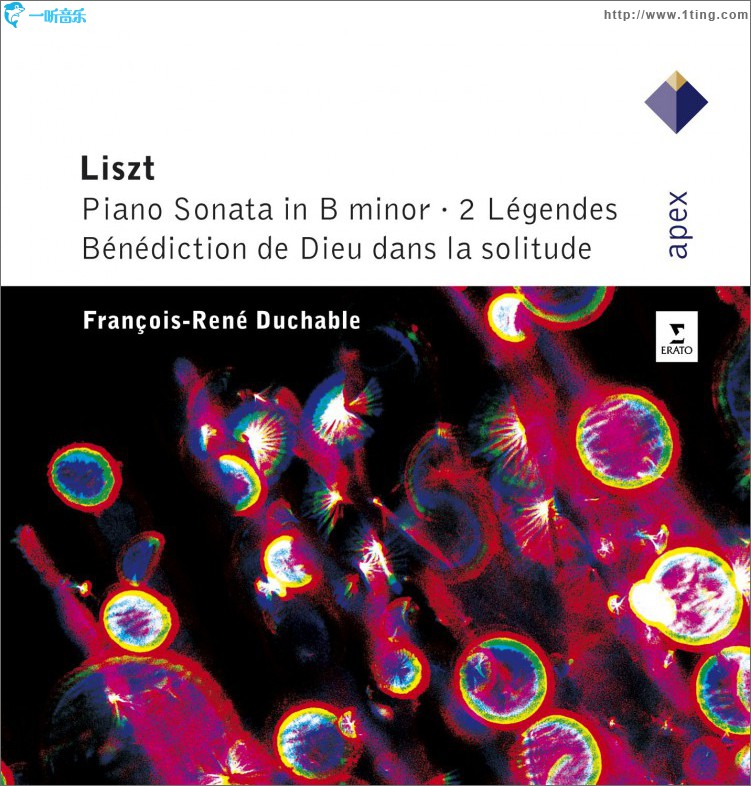 Liszt : Piano Sonata, 2 Légendes & Bénédiction de Dieu dans la solitude