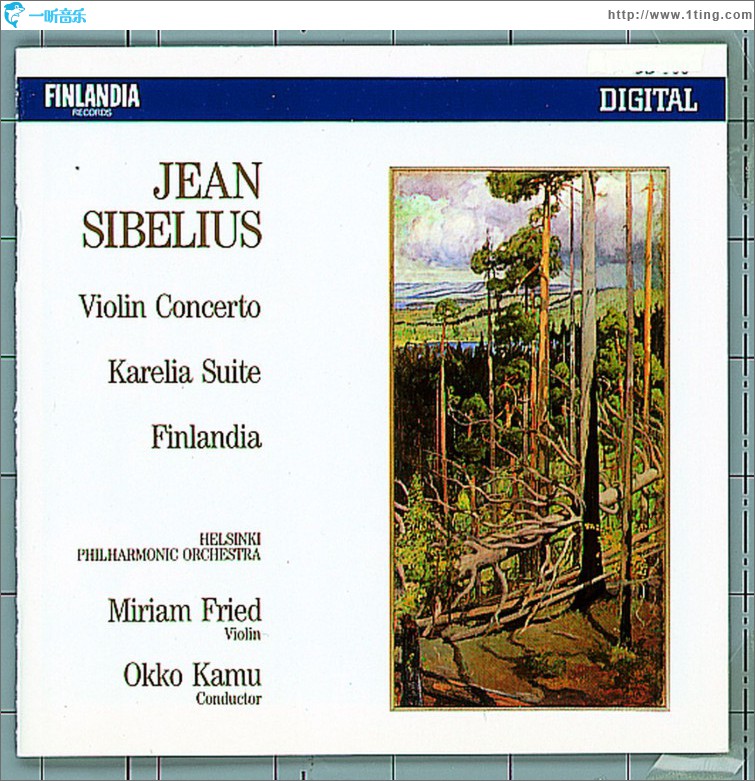 Jean Sibelius : Violin Concerto, Karelia Suite, Finlandia