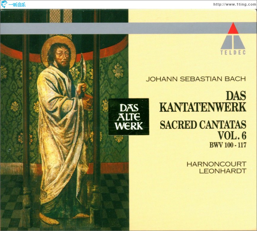 Bach, JS : Sacred Cantatas Vol.6 : BWV 100-117