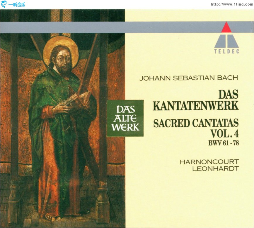 Bach, JS : Sacred Cantatas Vol.4 : BWV 61-78